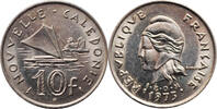 10 francs New Caledonia 1973, UNC, French overseas collectivity (1949 - 2018) -