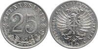 25 centesimi Italy 1903, AU, King Vittorio Emanuele III (1900 - 1946) -
