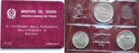 500 lire Italy 100, 200 1988, UNC, 900th Anniversary - University of Bologna -