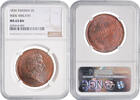 2 skilling Sweden 1836, NGC MS65 BN, Charles XIV John (1818-1844) Wide Top Pop -
