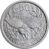 50 centimes New Caledonia 1949, UNC, French overseas collectivity (1949 - 2018) -