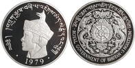 3 ngultrums Bhutan 1979, PROOF, King Jigme Singye (1972 - 2006) -