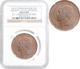 10 centimes Belgium 1853, NGC MS64 BN, Marriage of The Duke -