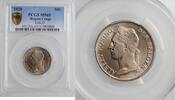 50 centimes Belgian Congo DER, PCGS MS65, Belgian colony (1909 - 1949) -