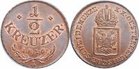 1/2 kreuzer Austria 1816 A, UNC, Emperor Franz II (1806 - 1835) -