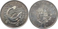 Uruguay 20 new pesos 1984, BU, World Fisheries Conference -