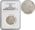 10 schilling Swiss Cantons 1811 B, NGC MS65, Canton of Zürich (1804 - 1850) -