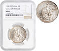 10 escudos Portugal 1928, NGC MS64, Battle of Ourique -