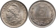 5 centavos Argentina 1942, BU, Argentine Peso (1881 - 1969) -