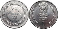 1 rupee India 1994, UNC, International Year of the Family -
