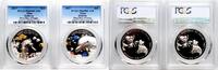 10 dollars Palau 2017, PCGS PR69 DCAM, Marine Life Protection - Dolphin & Sea Horse -