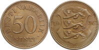 50 senti Estonia 1936, AU, 1st Republic (Kroon) (1928 - 1940) -