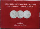 5 francs France set 2000, BU, 2000th Anniversary - French Coinage #1 -