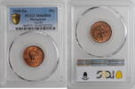 50 centimes Madagascar 1943 SA, PCGS MS65 RB, French territory (1943 - 1958) -