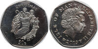 50 pence Isle of Man 2013, XF, Christmas -