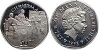 50 pence Isle of Man 1998, UNC, Christmas -