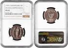 40 francs Luxembourg 1963, NGC NS62 CU-NI ESSAI, Princess ErmesindeTop Pop 1/0 -