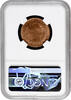 1/4 anna India - British 1858, NGC MS64 RD, East India Company (1834 - 1858) -