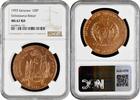 100 pesetas Western Sahara 1993, NGC MS67 RD, Tarbosaurus bataar Top Pop 1/0 -