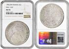 1 ECU France 1783/2 M, NGC AU55, King Louis XVI (1774 - 1793) Top Pop 1/1 -