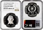 150 guaranies Paraguay  1974, NGC PF69 UC, Giuseppe Garibaldi Top Pop 1/0