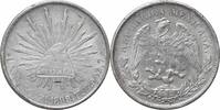 1 peso Mexico 1899 Zs FZ, UNC, United Mexican States silver coin -