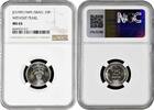 25 pruta Israel JE 5709 , NGC MS65, Israel (1948 - 1959) w/o PEARL -