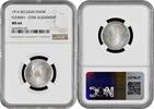 1 franc Belgium Flemish, NGC MS64, King Albert I (1910 - 1934) -