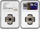 1 penny Fiji 1936, NGC MS65, King George V (1911 - 1936) Top Pop 6/1 -