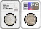 2/3 thaler Saxony 1804, NGC UNC Det., Elector Frederick Augustus (1763 - 1806) -