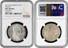 2/3 thaler Saxony SGH, NGC UNC Det, King Frederick Augustus I (1806-1827) -