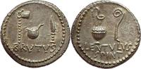 Roman Imperatorial denarius J. Brutus und Lentulus Spinther