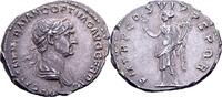 Roman Imperial denarius winter 114-early 116 AD. Trajan Vorzüglich