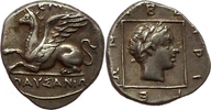 Ancient Greek tetrobol Thrakien, Abdera