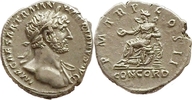 Roman Imperial denarius Hadrian