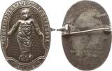 München, Stadt Hochovale einseitige Silbermedaille o.J. (nach 1909) auf das Kinderkrankenhaus an der Lachnerstraße Sehr selten, fast vorzüglich, Tragespange an Rs.