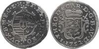 Bistum Lüttich Plaquette (1/2 Escalin, 14 Liards) Johann Theodor von Bayern, 1744 - 1763 -