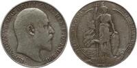 Großbritannien, Königreich Florin (2 Shillings) Edward VII., 1901 - 1910 -