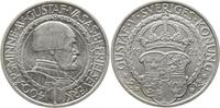 Schweden, Königreich 2 Kronor Gustav V., 1907 - 1950, 400. Jahrestag Befreiungskrieg unter Gustav Vasa -