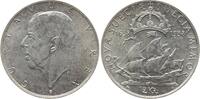 Schweden, Königreich 2 Kronor Gustav V., 1907 - 1950, Delaware -