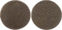 Frankreich, Königreich Liard Louis XIV., 1643 - 1715, Amiens -