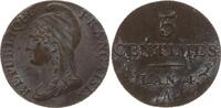 Frankreich, Directoire 5 Centime Paris -