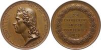 Württemberg, Königreich Bronzemedaille v. Kullrich, 100. Geburtstag Friedrich von Schiller, 1759 - 1805 -