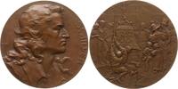 Personenmedaillen - Friedrich von Schiller Große Bronzemedaille v. Rudolf Mayer, auf seinen 100. Todestag -