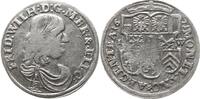 Brandenburg-Preußen, Kurfürstentum 1/3 Taler Friedrich Wilhelm, 1640 - 1688, Minden -
