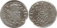 Schlesien-Münsterberg-Öls 3 Kreuzer Karl II., 1548 - 1617, Münzmeister Hans Tuchmann -
