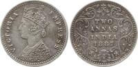 Indien 2 Annas Victoria, 1837 - 1901, Bombay -