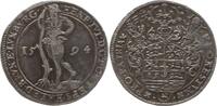 Braunschweig-Wolfenbüttel 1/2 Taler Heinrich Julius, 1589 - 1613, Goslar, Wilder Mann mit Tanne -