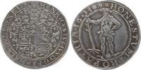 Braunschweig-Wolfenbüttel 1/2 Taler Heinrich Julius, 1589 - 1613, Zellerfeld, Wilder Mann mit Tanne -