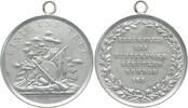 Brandenburg-Preußen, Provinz Pommern Tragbare Silbermedaille v. Loos, Einig und Treu, Ehrenpreis des Hinterpommerschen Schützenbundes -